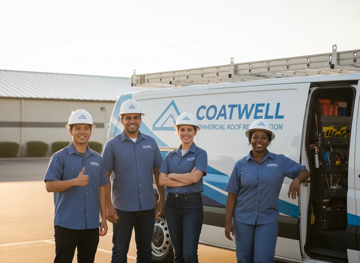 Commercial roof coating company in Elizabeth, MN